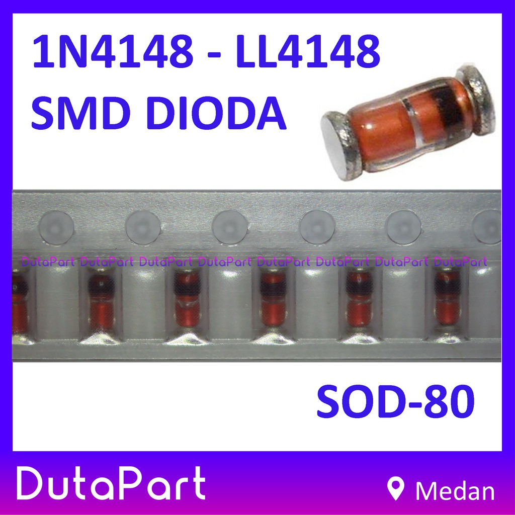 SMD Dioda 1N4148 IN4148 LL4148 LL34 0.5A100V Fast Switching Diode 1206