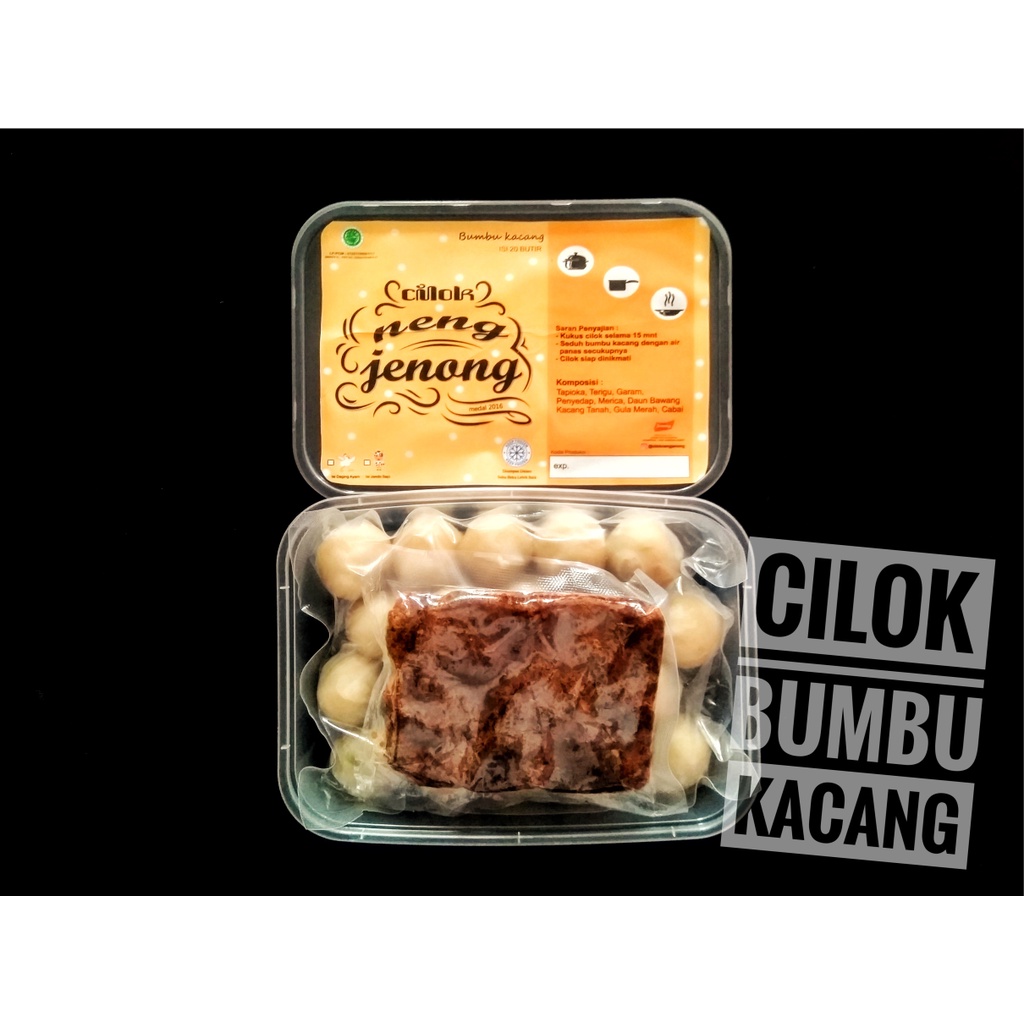 

CILOK NENG JENONG BUMBU KACANG ISI JANDO DAN CINGCANG AYAM COCOK UNTUK CEMILAN DAN OLEH OLEH