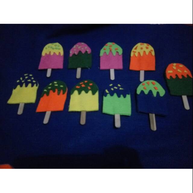 

Amplop / Ampau / Ampao / Angpao Lebaran Flanel / Idul Fitri Ice Cream / Es krim Lucu Termurah