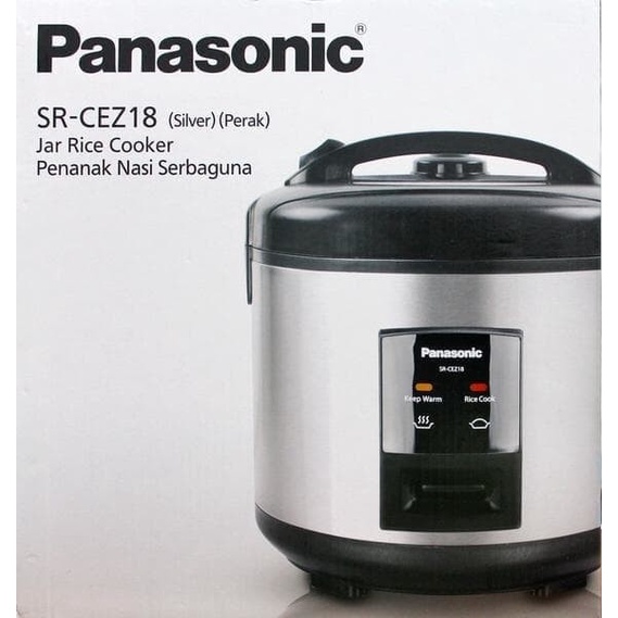 Rice Cooker Magic Com Panasonic SRCEZ18 SR Silver I Panasonic Magic Com SR-CEZ 18 SR