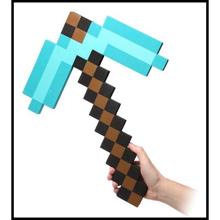 Minecraft Diamond Pickaxe / Pedang Beliung Minecraft