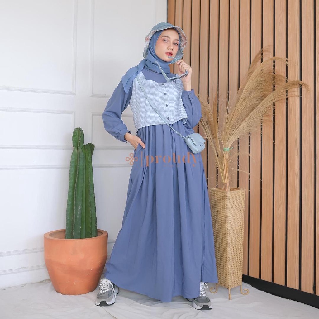 Subin Dress Busui Friendly By Proudyhijab