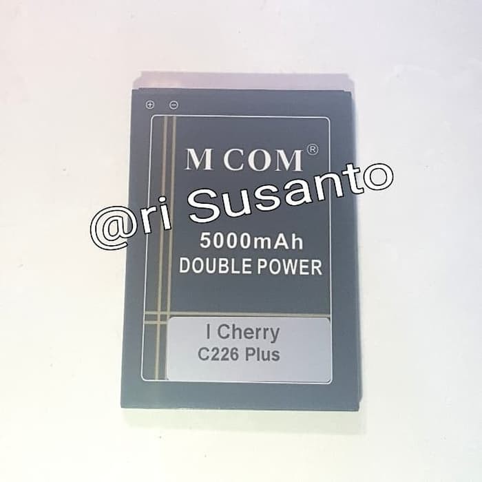 Battery Batre Baterai Double Power Mcom i-Cherry iCherry C226 - C226 Plus