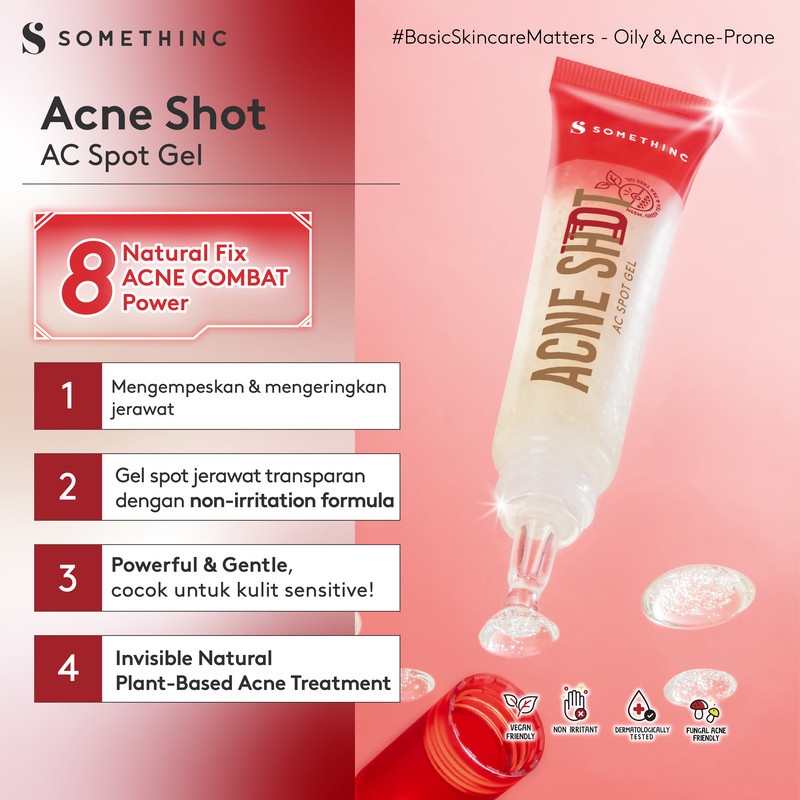 Somethinc - Acne Dot Series ( Acne Spot, Low pH Cleanser, Moisturizer, Toner )