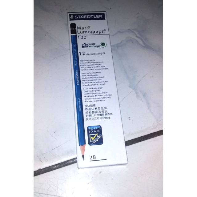 

Pensil 2b staedler