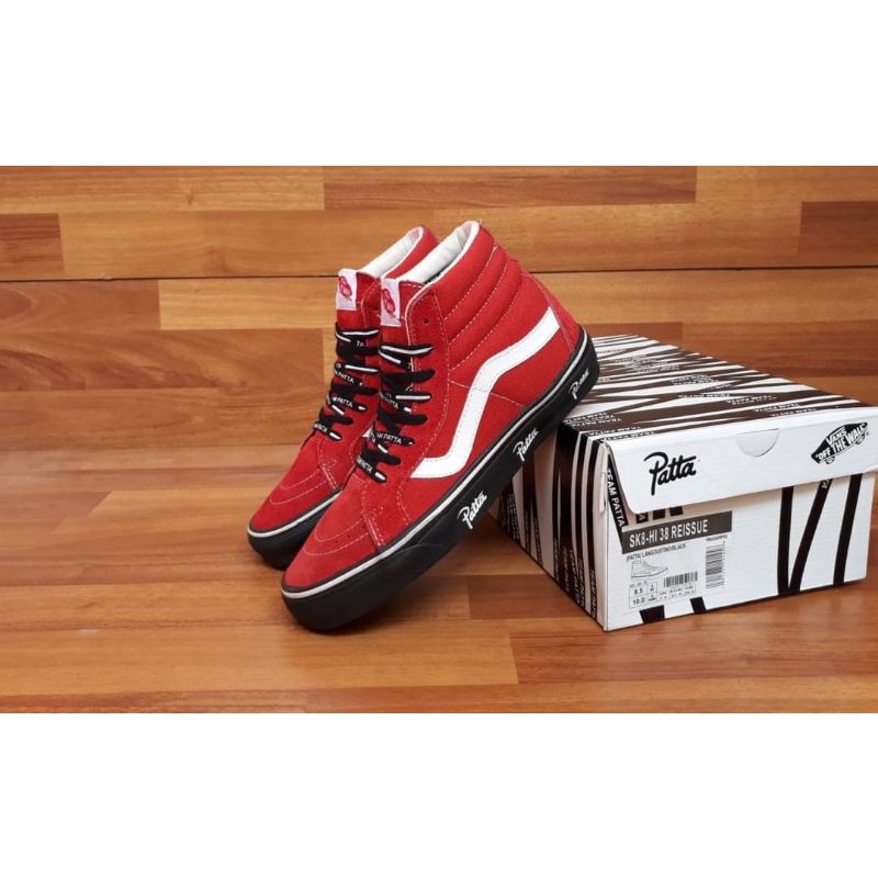 sepatu vans sk8 hi patta lagoustino