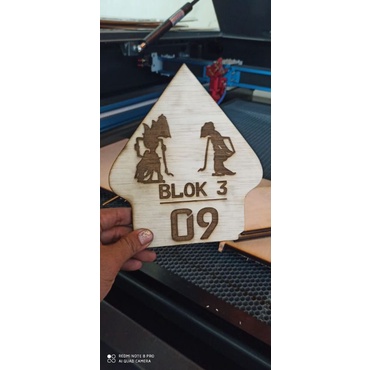 Plang Nomor rumah/kantor/ruko