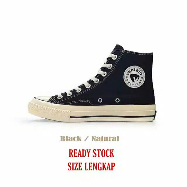 Ventela BTS High Black Natural