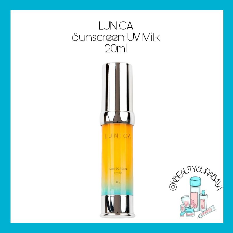 (BPOM) LUNICA UV &amp; Bluelight Protection 20gr / LUNICA Sunscreen UV Milk