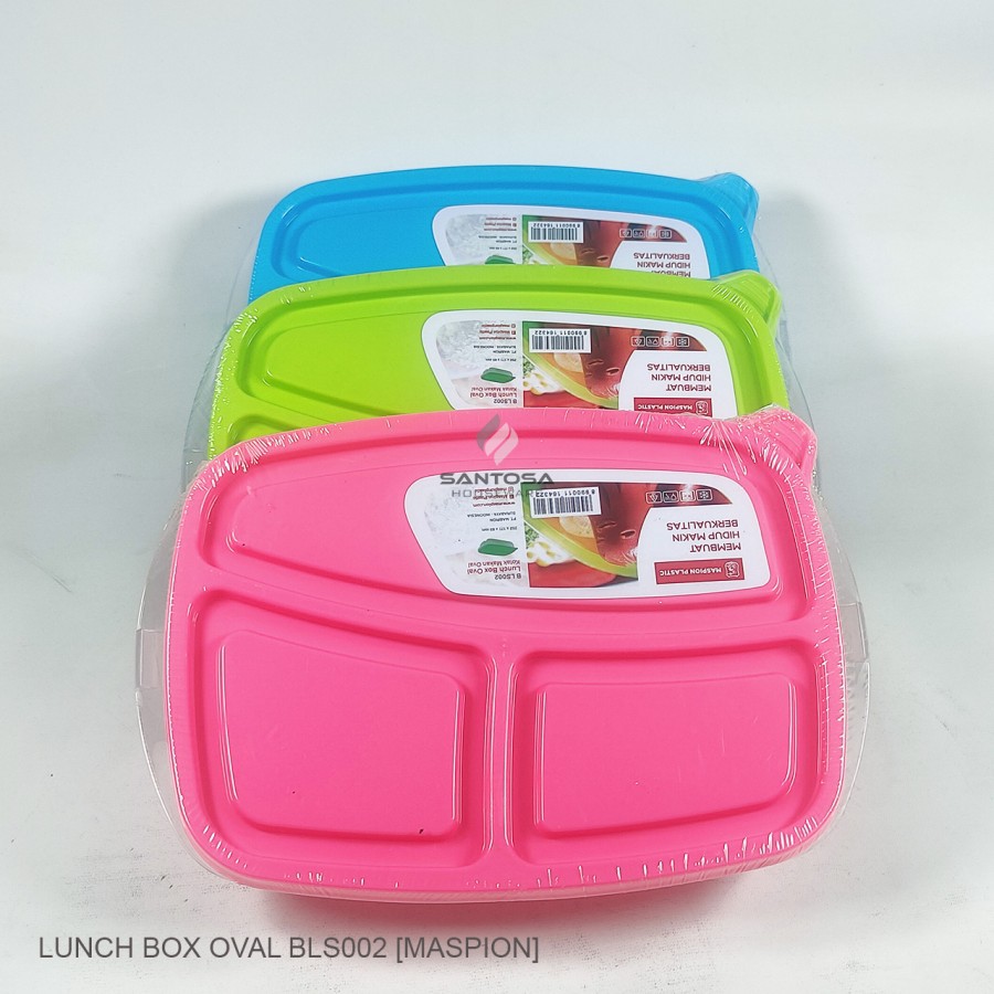 MASPION B LS002 - Lunch Box Oval