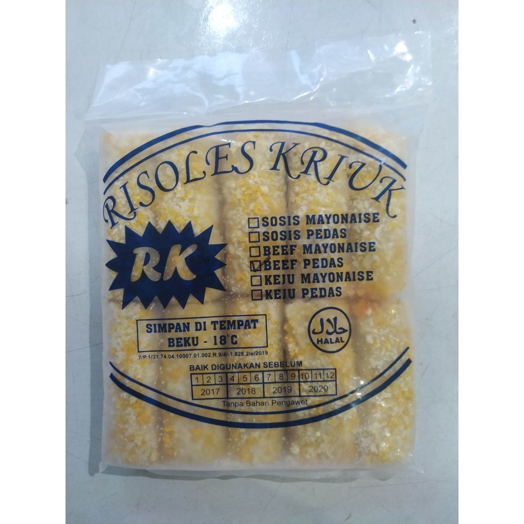 

Risoles Kriuk 700g (isi 10)