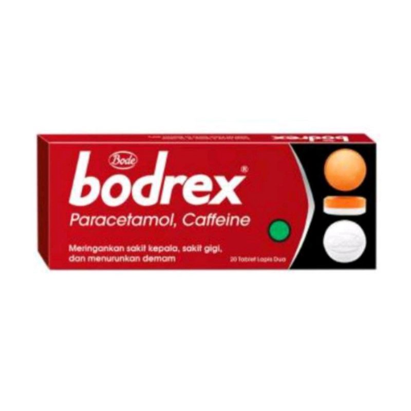 Bodrex 1 strip isi 10 butir