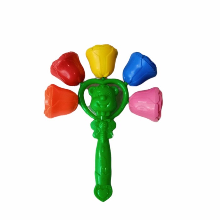 Mainan Kerincingan Bayi Bunga Krincingan Bayi 2 3 4 5 Bulan Baby Toys