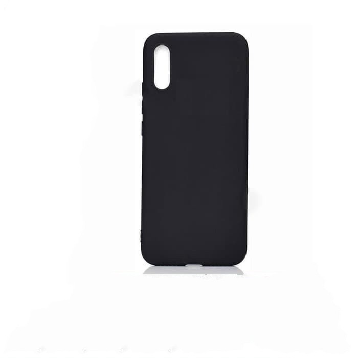 Softcase Vivo S1 Silikon Case Jellt Slim Matte Hitam Jelly Lembut Hitam Black