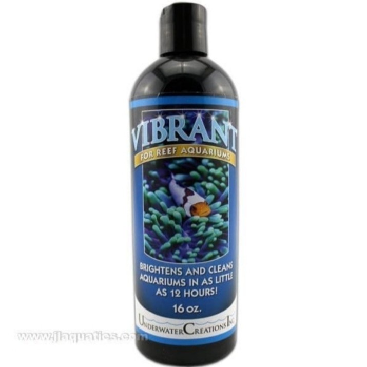 Vibrant Liquid Aquarium Cleaner for Reef 16 oz