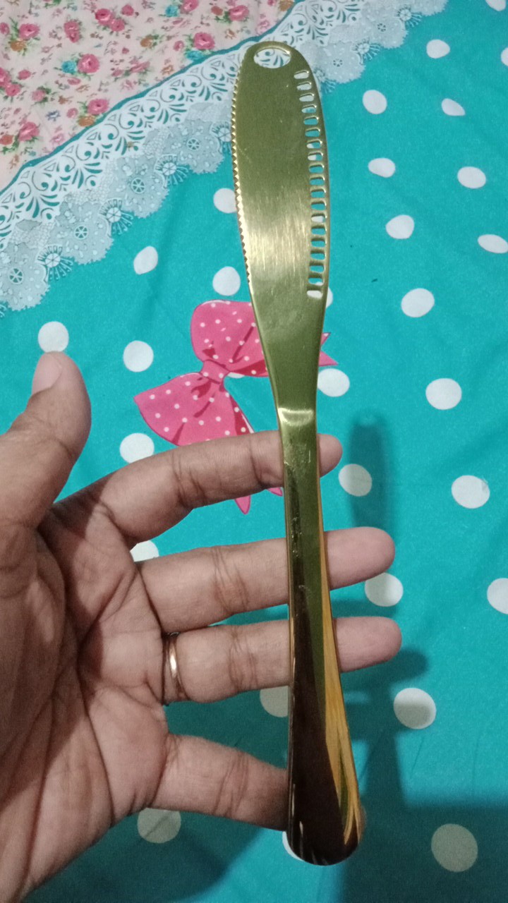 Pisau Oles Mentega Keju Butter Knife Hotel Pisau Kue Roti Cutlery