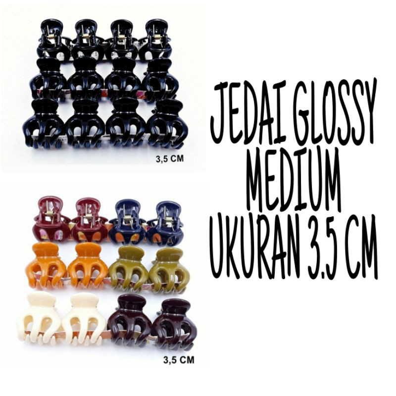 JEDAI GLOSSY MEDIUM 3.5 CM (6-12 PCS) GIGI 3 / GIGI 5