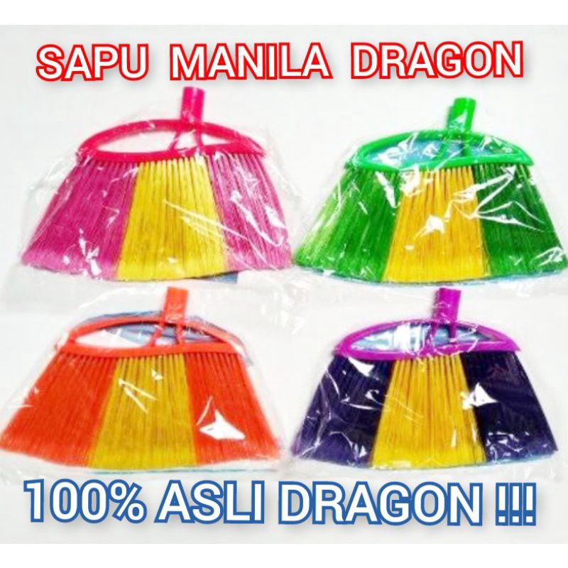 SAPU MANILA DRAGON / Sapu Lantai Dragon Nilon / Sapu Nylon / SAPU SENAR DRAGON