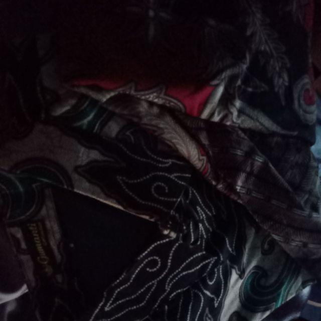 Kemeja Batik Prabu Bahan Katun Baturaden Reguler Fit A529