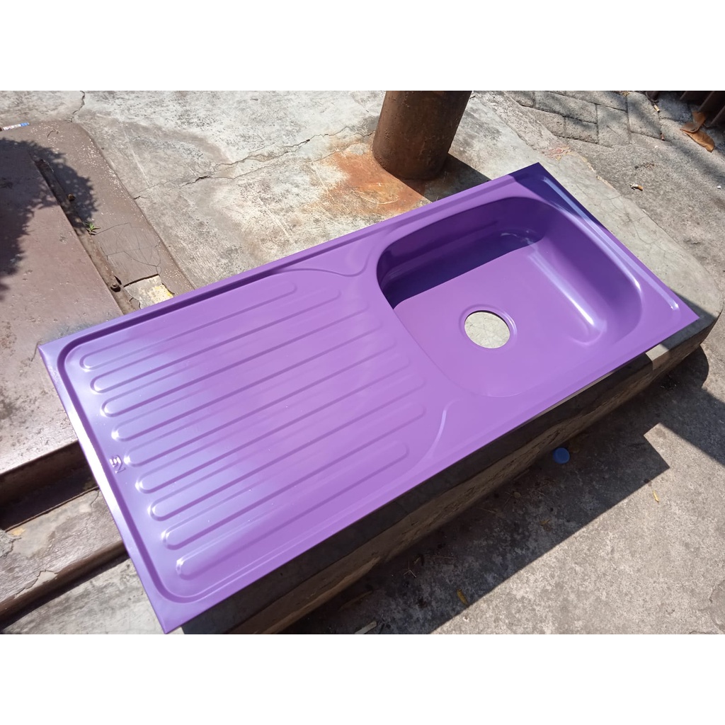 Wastafel Tempat Cuci Piring + Afur / Bak Cuci Piring Stainless WARNA