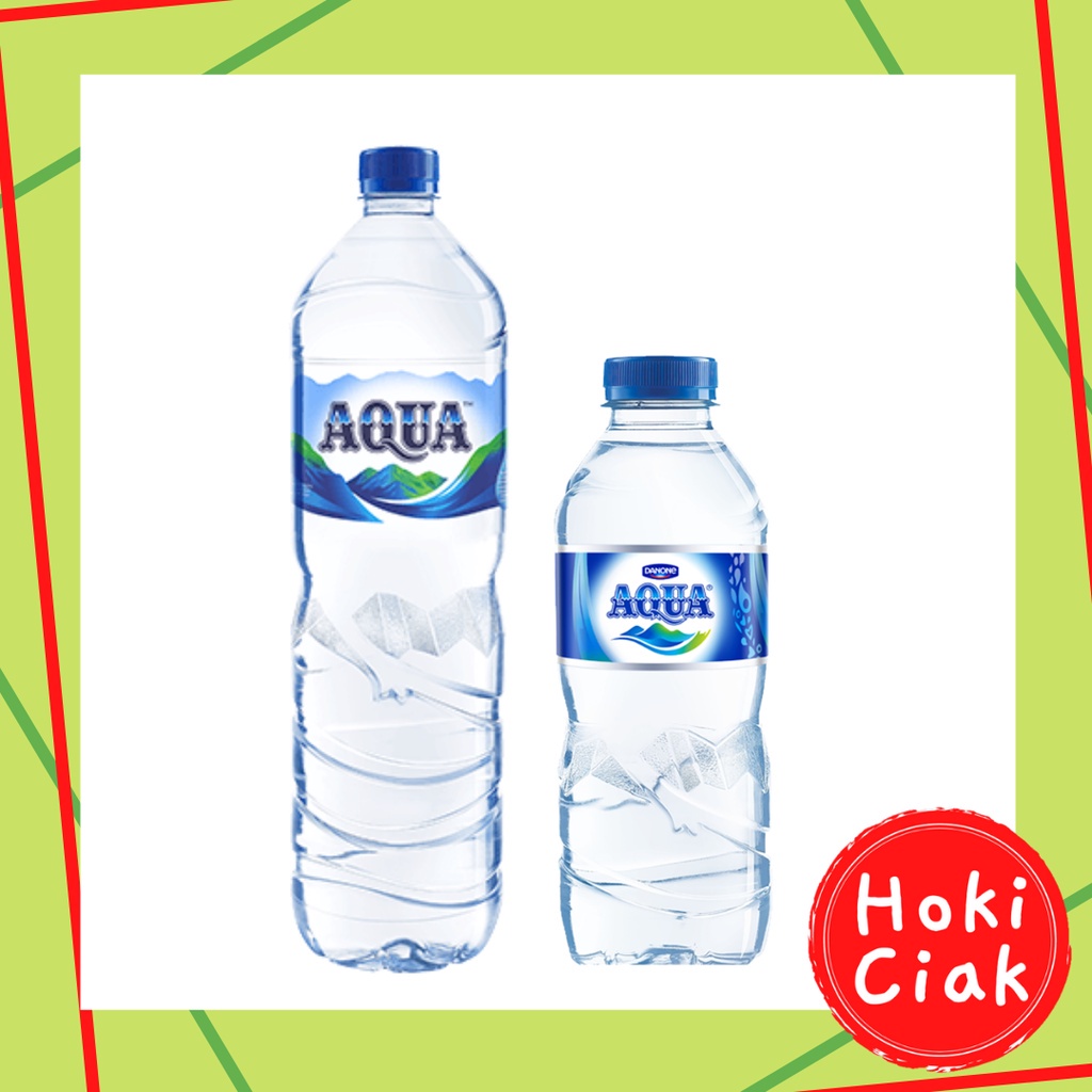 

Aqua Air Minum dalam kemasan Botol 330 ml / 600 ml