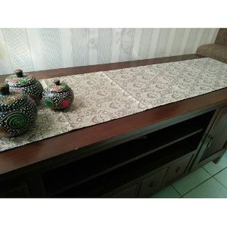  Jual  Table Runner Taplak Panjang Ivory Murah Shopee  