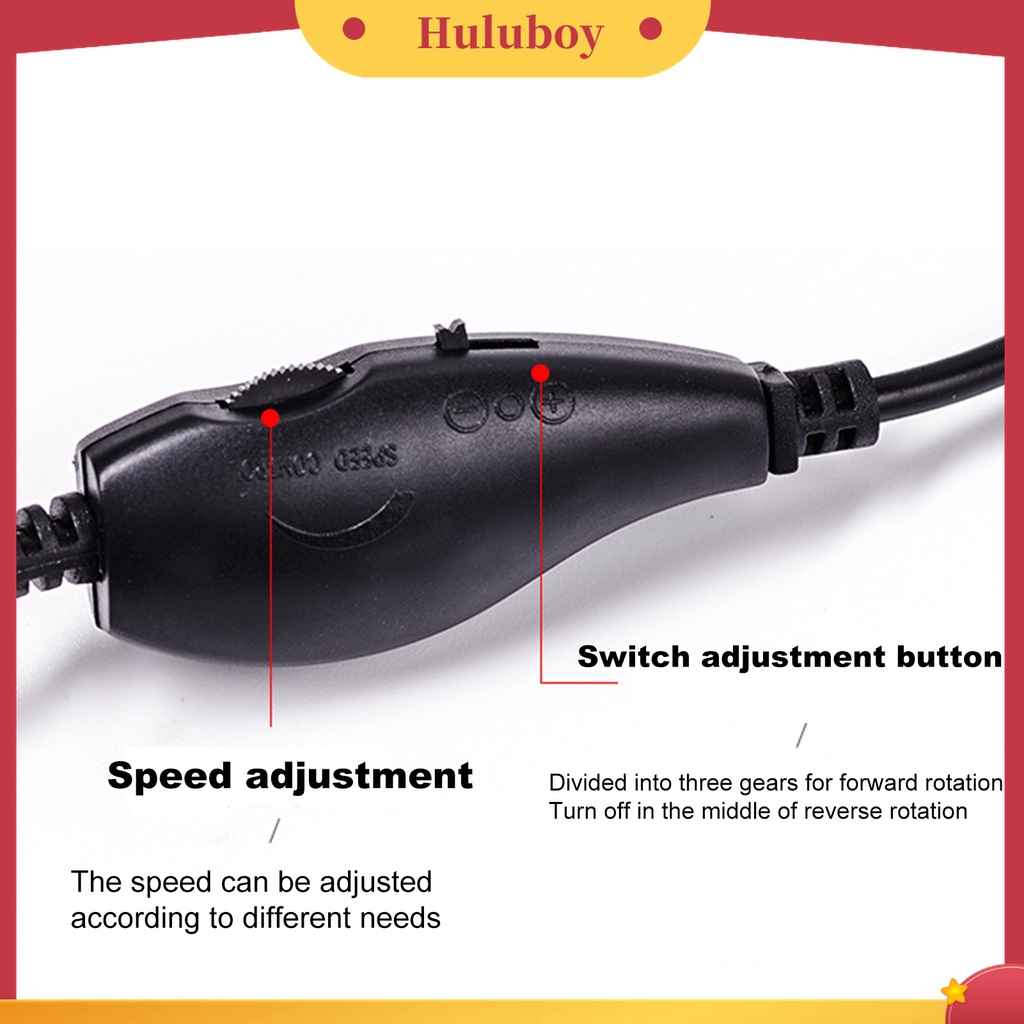 Huluboy Huluboy♡ 1 Set Kikir Kuku Elektrik Profesional Bahan Metal Untuk Manicure