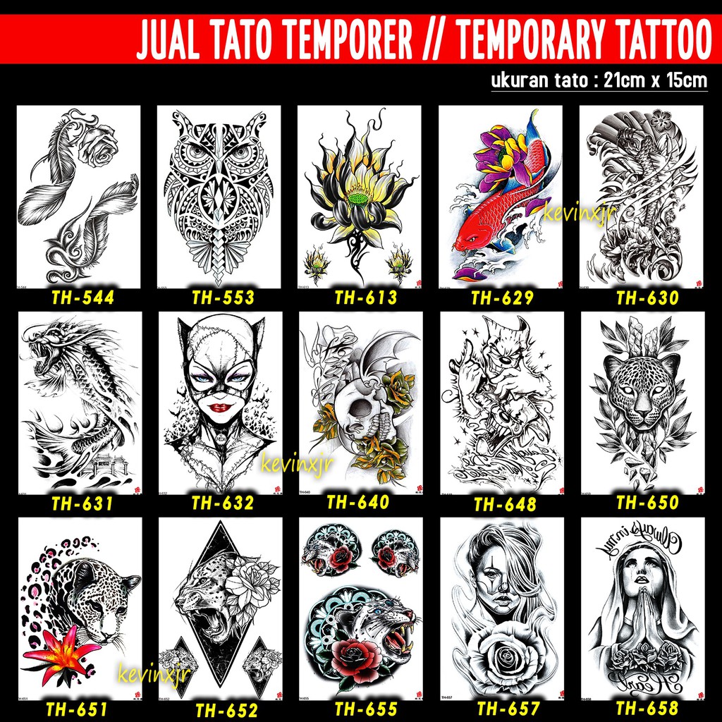 71 Free Download Temporary Tattoo Gramedia HD Tattoo Images