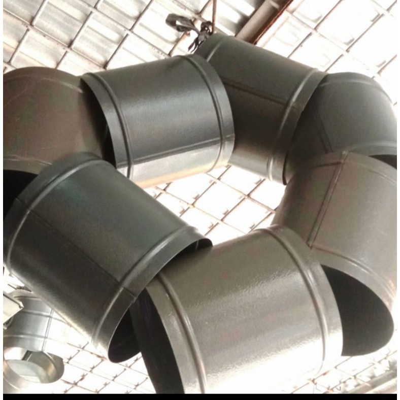 sambungan pipa flexible ducting 6 in sok sambung flexible ducting