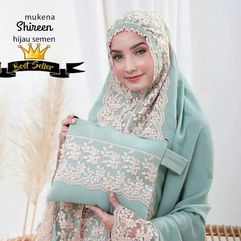Mukena dewasa shireen rayon jumbo