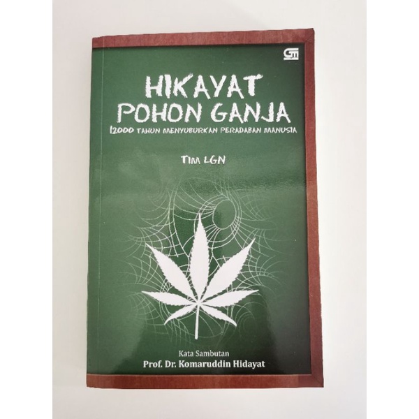 Buku Bekas ORI - Hikayat Pohon Ganja