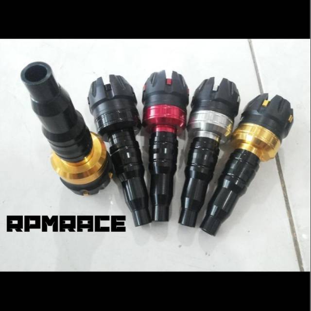 Jalu Pelindung Knalpot Flame Slider  Universal Nmax Pcx Aerox CB150 r Byson Dll