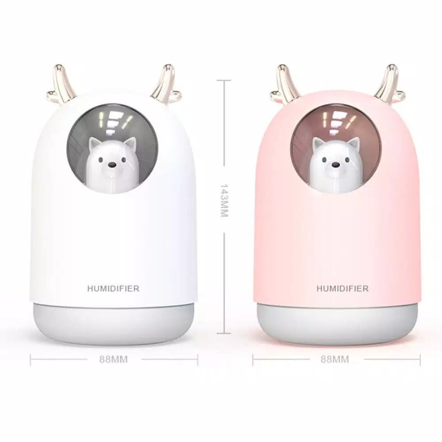 Humidifier Diffuser model Beruang 300ML Ultrasonic Pelembab Ruangan