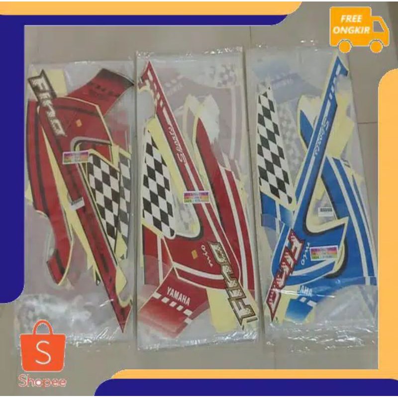 striping Yamaha Fino karbu 2012