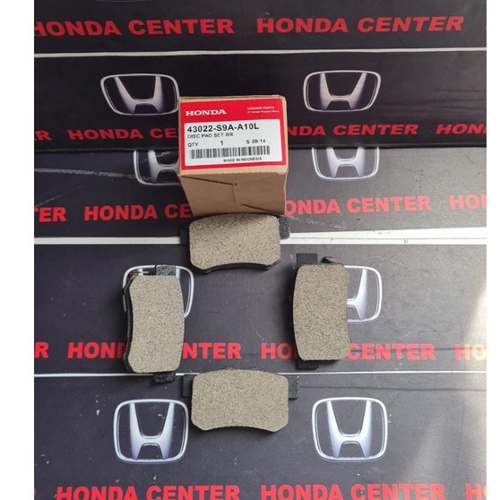 kampas rem brake pad belakang honda crv 2002 2003 2004 2005 2006 2007 2008 2009 2010 2011 2012 2013 2014 2015 2016 2017