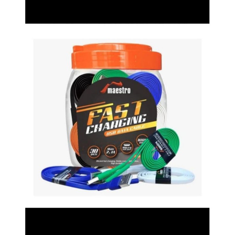 kabel data maestro mjm3-01 1 toples fast charging termurah