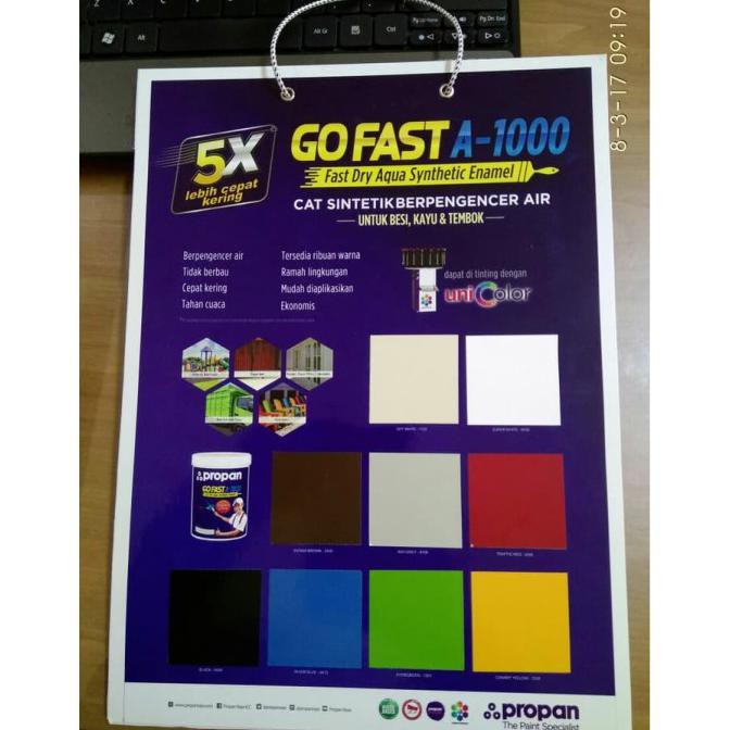 

Terlaris CAT PROPAN (1 KG) - CAT MINYAK / UNTUK KAYU BESI WATERBASE Baru