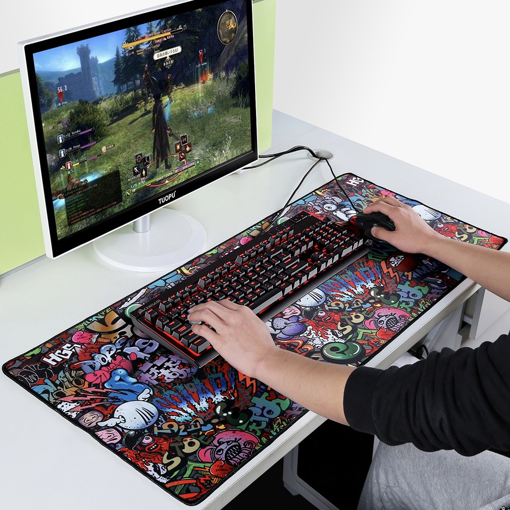 Gaming Mouse Pad XL Desk Mat 800 x 300 mm - EI25