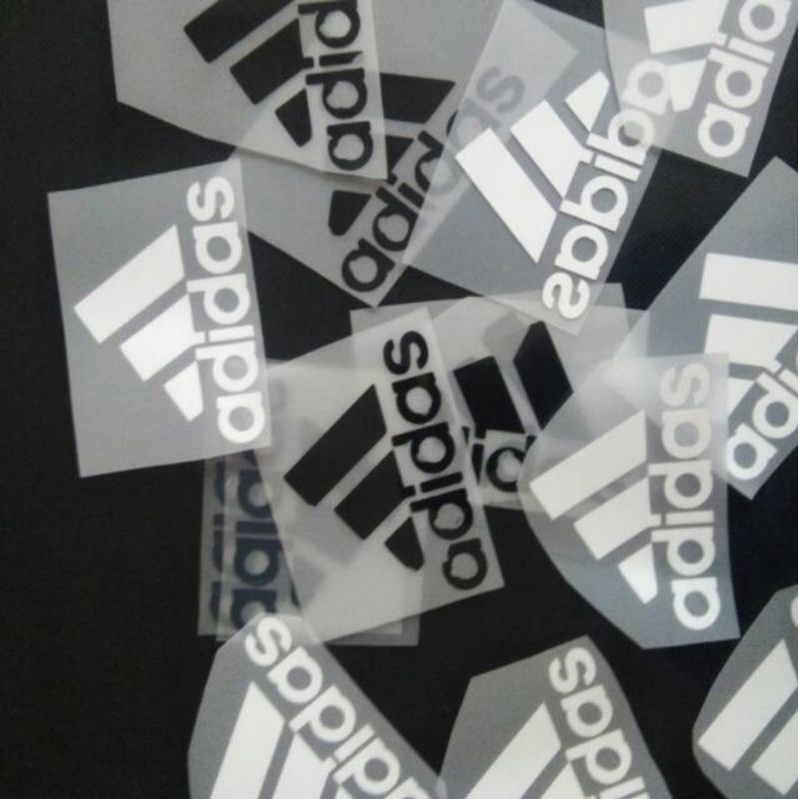 LOGO POLYFLEX ADIDAS HITAM PUTIH