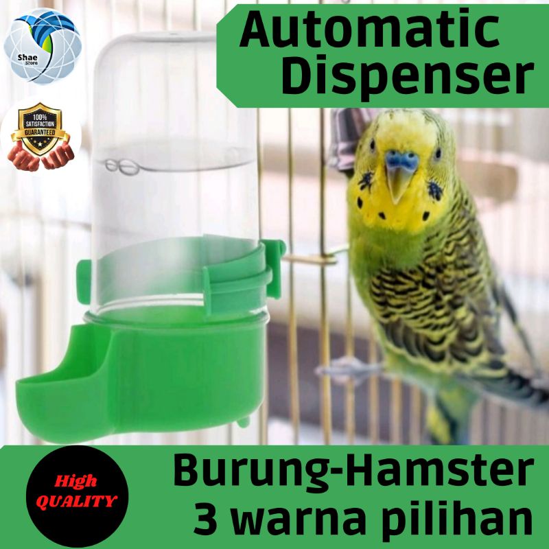 Tempat Makan Minum Burung Hamster Otomatis AUTOMATIC DISPENSER