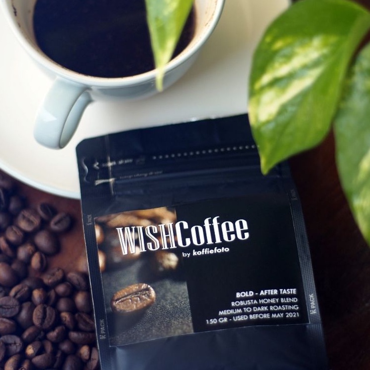 

(COD) WISH Coffee | Robusta Honey Blend | Kopi Tubruk | Kopi Nusantara