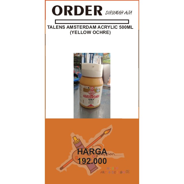 

TALENS AMSTERDAM ACRYLIC 500ML (YELLOW OCHRE)