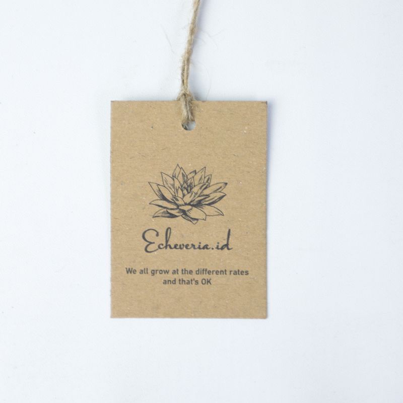 

HANGTAG CUSTOM Pricetag tebal 275gr Hang tag Label Baju Roll Hijab
