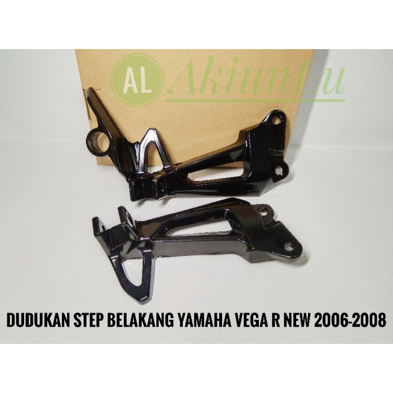 DUDUKAN STEP BELAKANG+KARET STEP YAMAHA VEGA R NEW 2006-2008