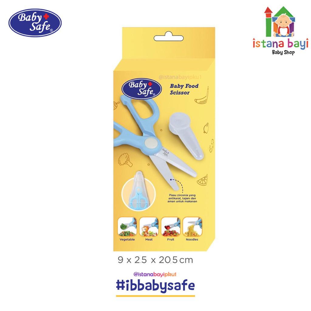 Baby Safe Baby Food Scissor BFS01 / Gunting Makanan Bayi