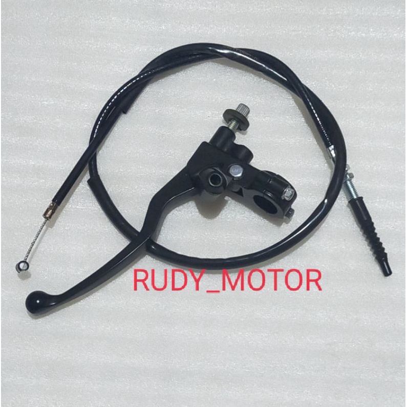DUDUKAN HANDLE HENDEL KOPLING SET KABEL SATRIA FU KLX DT TRACKERTREKER