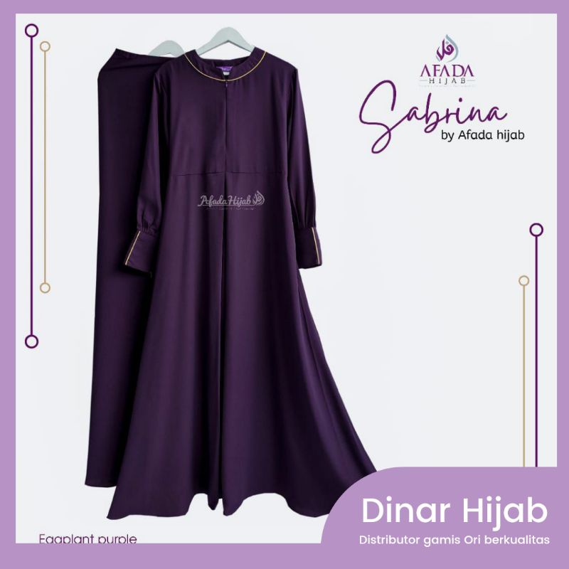 Gamis set premium original sabrina by afada
