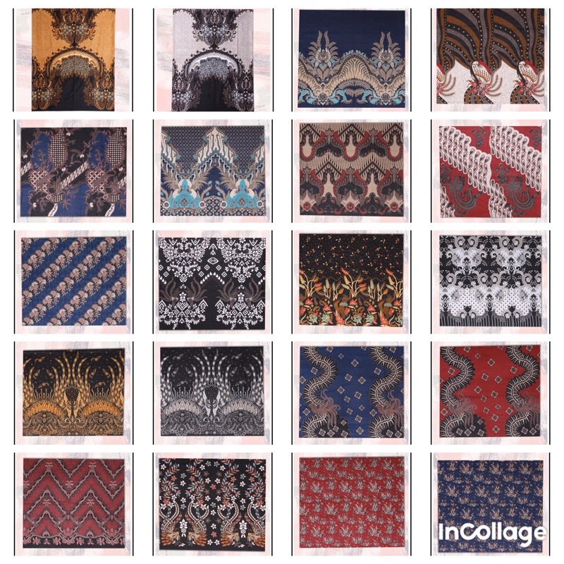 PANJANG 2M 10CM/KAIN BAHAN/BAKAL KEMEJA PRIA/WANITA BATIK HALUS PRINTING ALMIRA (BATIK NS)