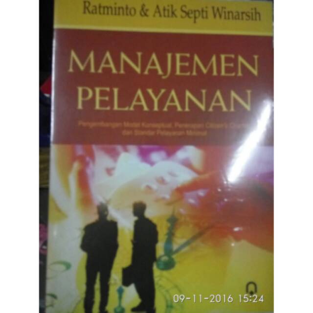 Jual MANAJEMEN PELAYANAN By Ratminto | Shopee Indonesia