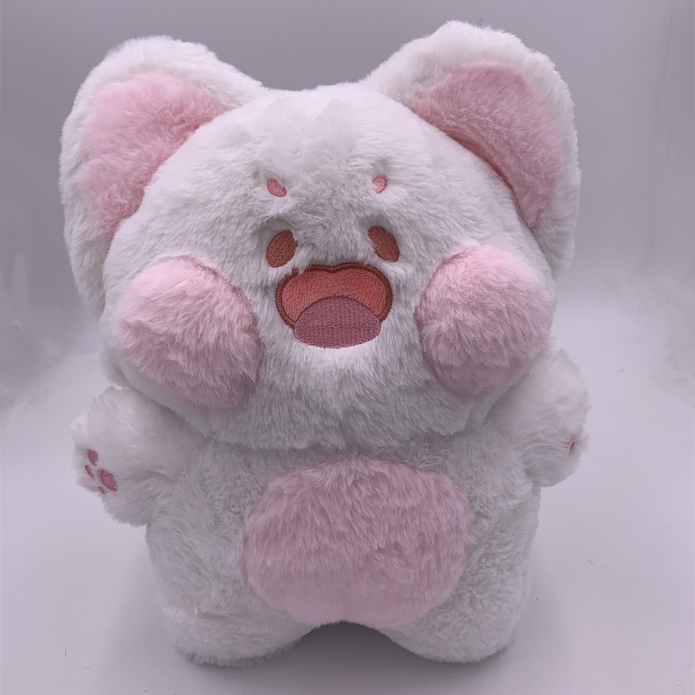 Mainan Boneka stuffed plush Kucing / Beruang Untuk Hadiah Ulang Tahun Anak